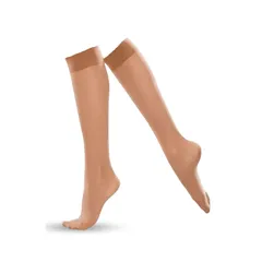 Healthshine Medical Compression Stockings Knee Length HS 501 Beige (Large)