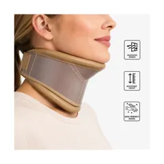 Flamingo Cervical Collar With Neck Support (Height Adjustable) - Small OC2190