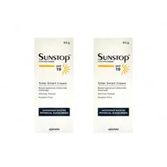 Sunstop 19 Sunscreen Cream (60 gm) Pack of 2