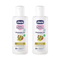 Chicco Baby Massage Oil 200 ml (Pack of 2)