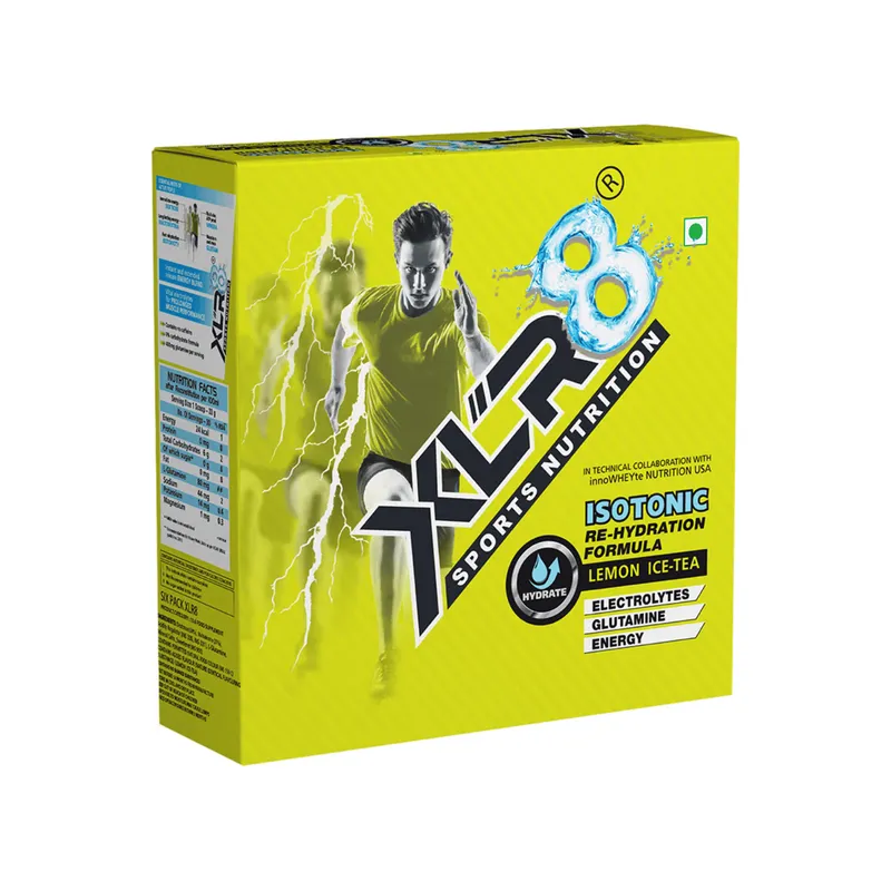 XLR8 Isotonic Re-Hydration Formula Lemon Ice-Tea Flavour Powder - 1kg