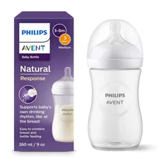 Philips Avent Natural Response Feeding Bottles With Teat 260 ml (SCY903/01)