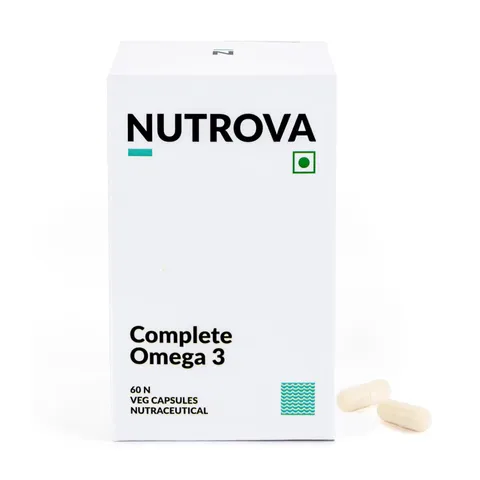 Nutrova Complete Omega 3 - 60 Vegan Capsules