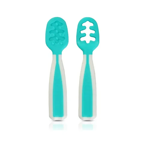 LuvLap Yum Yum Weaning Pre-Spoon Set of 2 (M.No 19067) (Pack of 2)