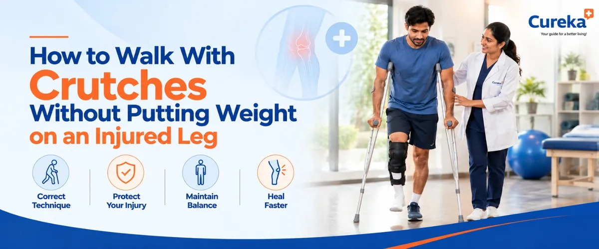 How to Walk With Crutches Without Putting Weight on an Injured Leg