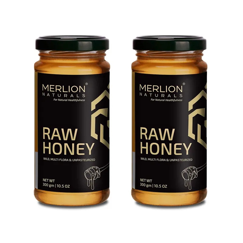 Merlion Naturals Summer Raw Honey 300g (Pack of 2)