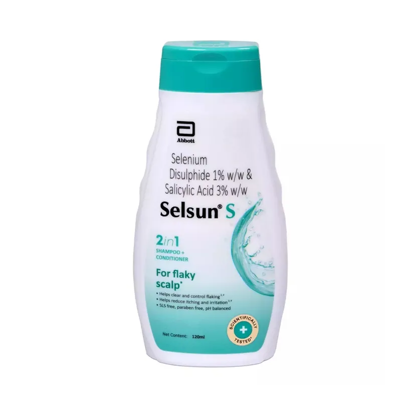 Selsun S 2 in 1 Shampoo + Conditioner (120ml)