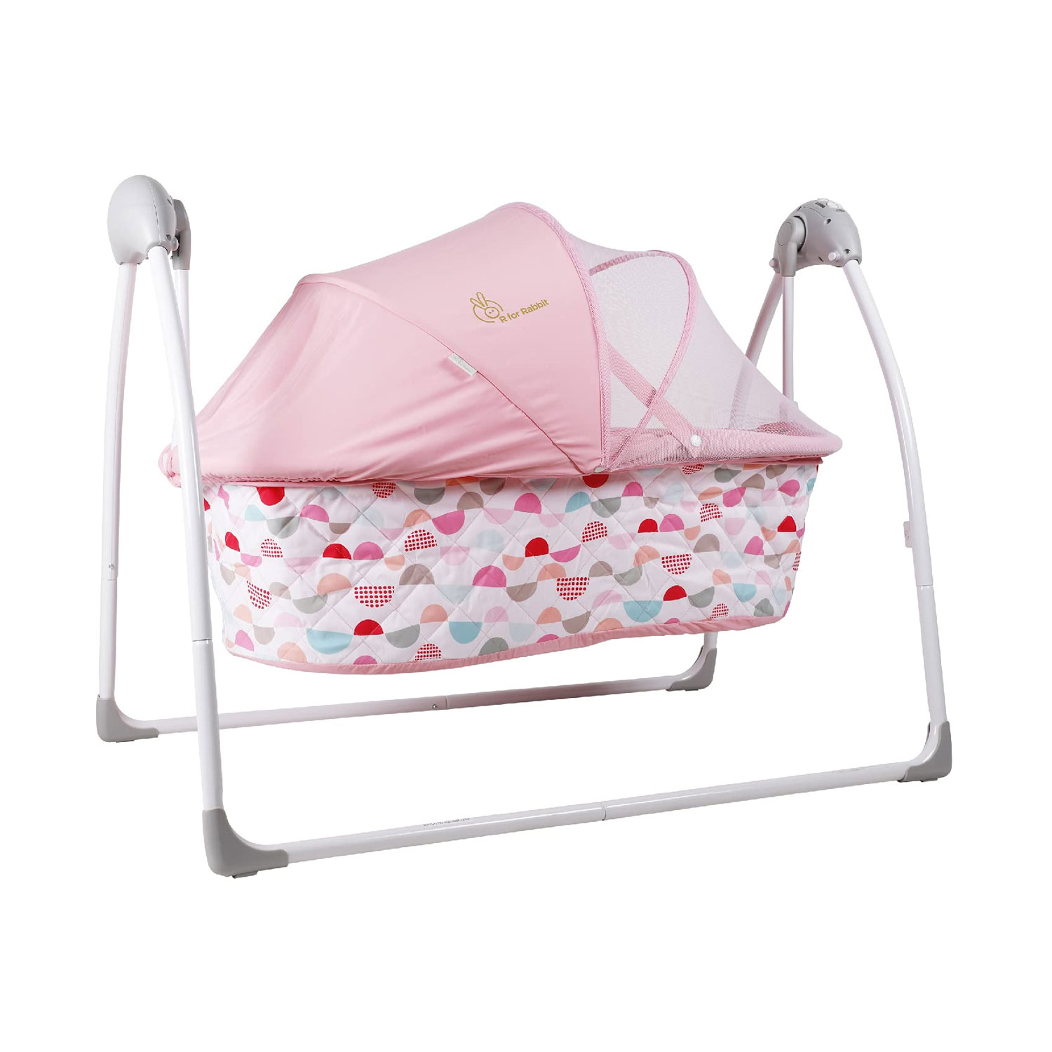 Lulla.by bebê R for Rabbit Automatic Lullabies Electric Baby Swing Cradle for 0