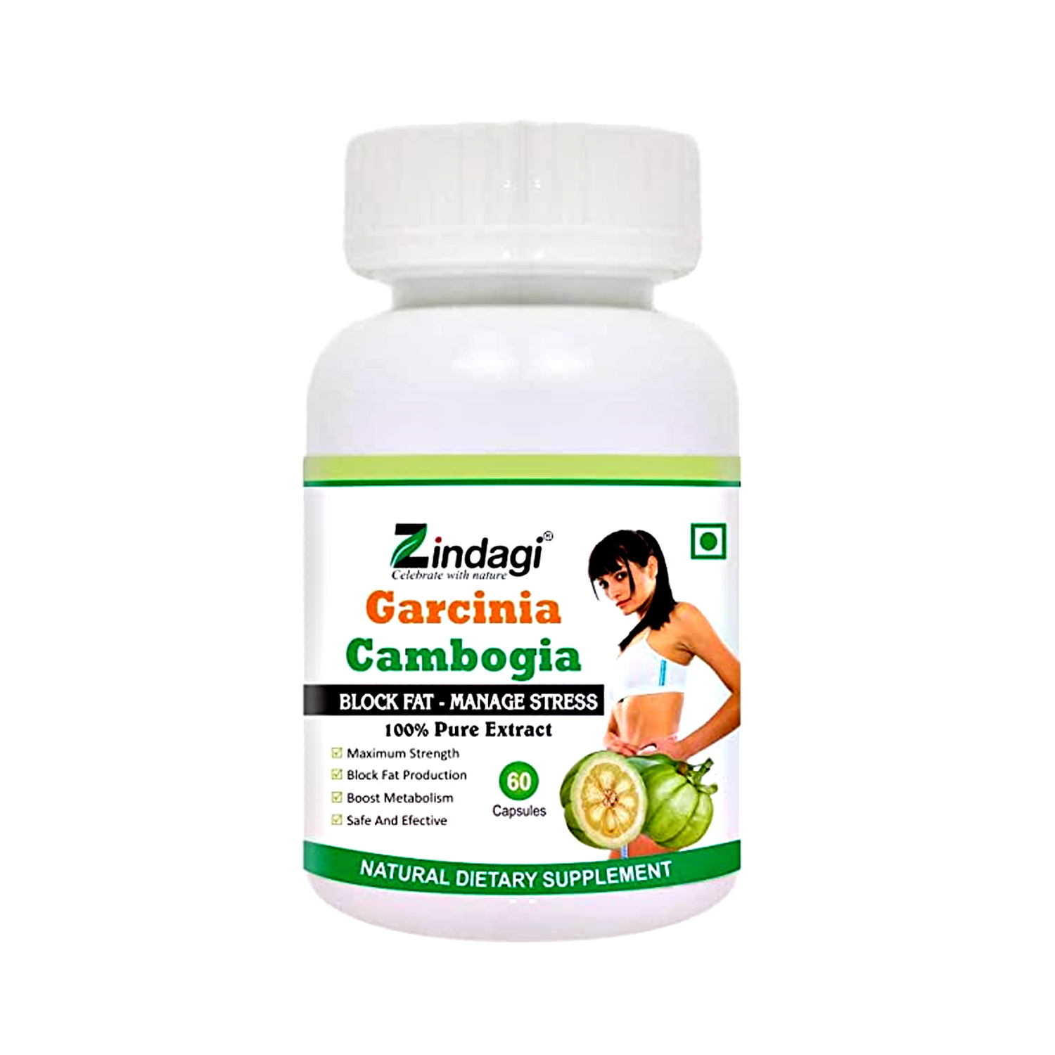 Zindagi Garcinia Cambogia Capsule - 60 Capsules