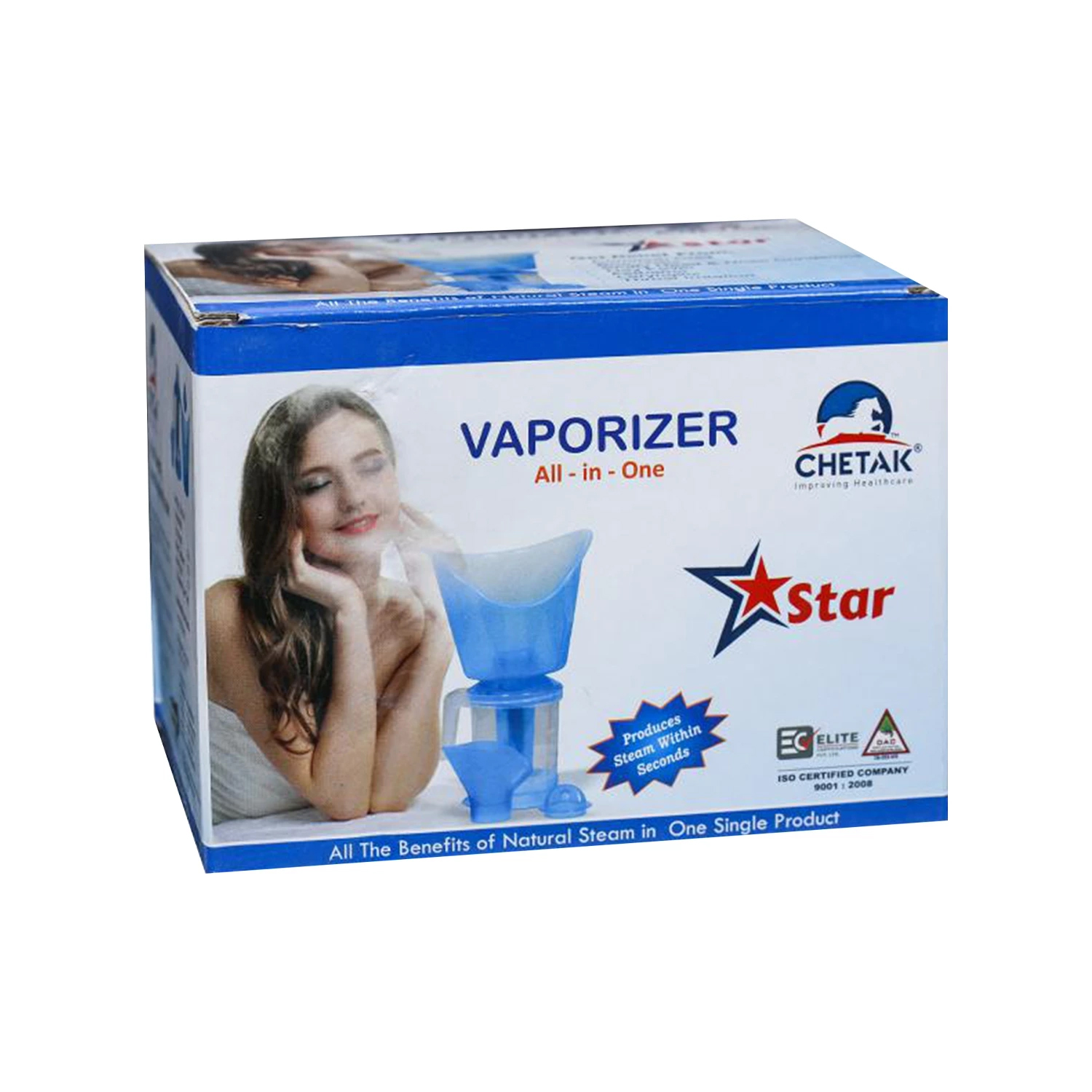 Chetak All-In-One Vaporizer, Facial Nose Steamer And Inhaler