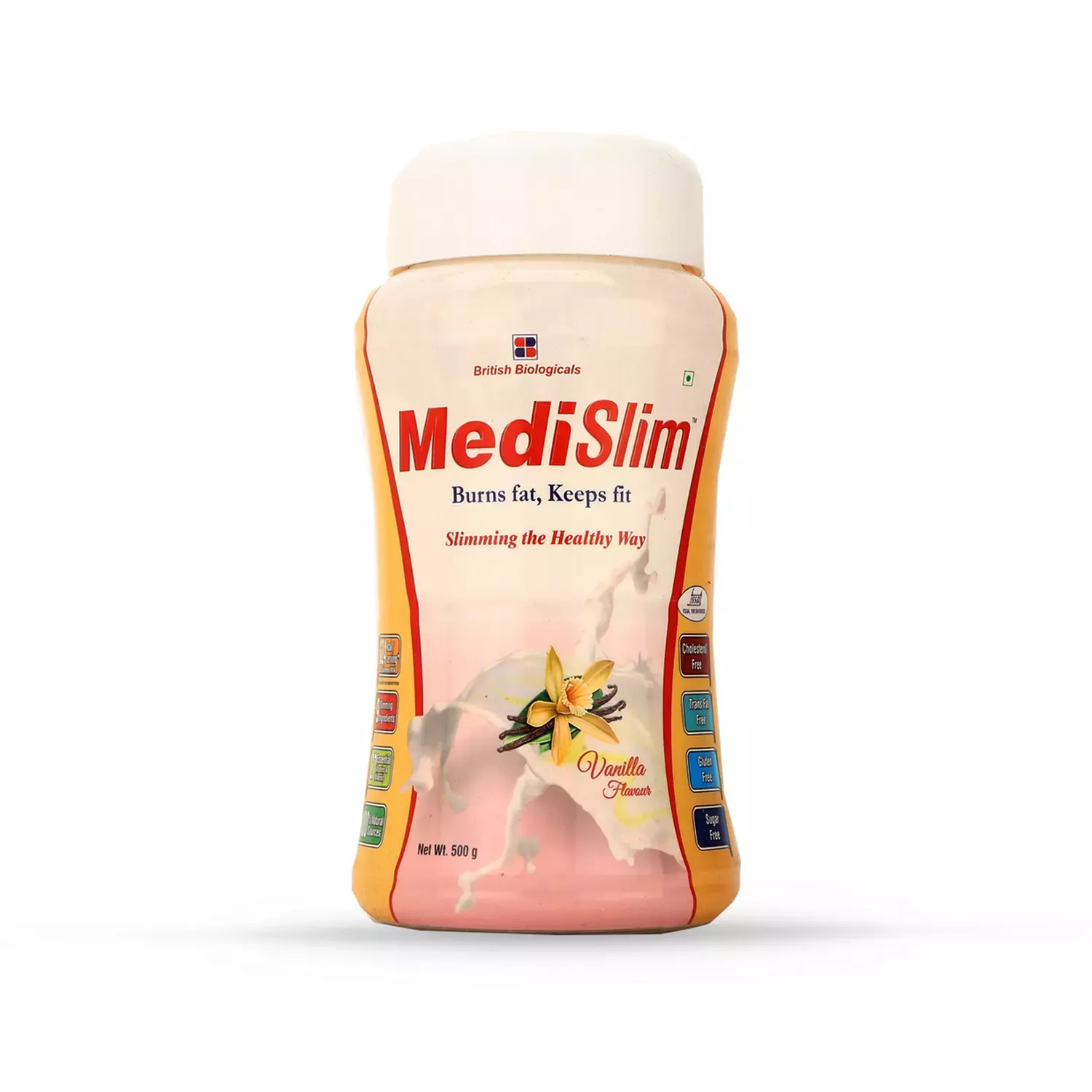 Medislim Vanilla Flavoured Powder - 500gm