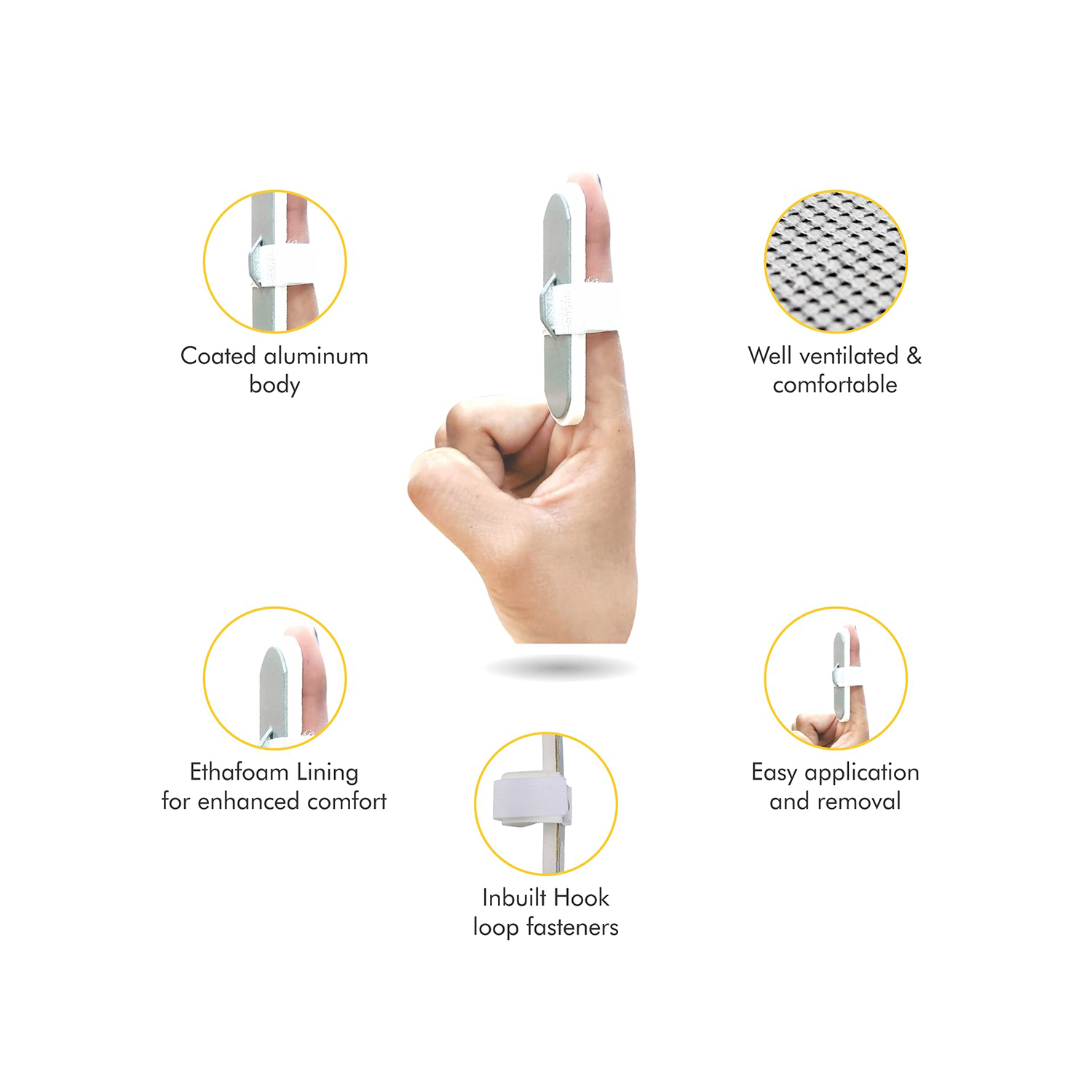 Accusure Mallet Finger Splint Small (F3)