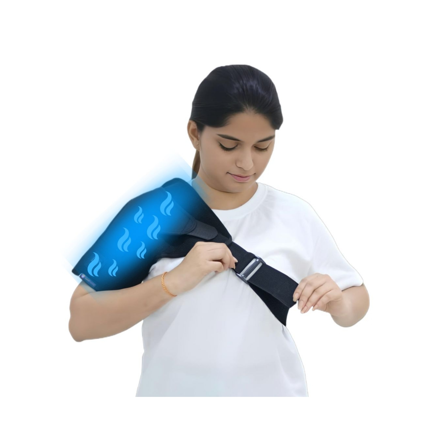 Sandpuppy Shoulderflex Brace Reusable Ice Gel Pack for Hot and Cold Therapy for Shoulder Pain Relief