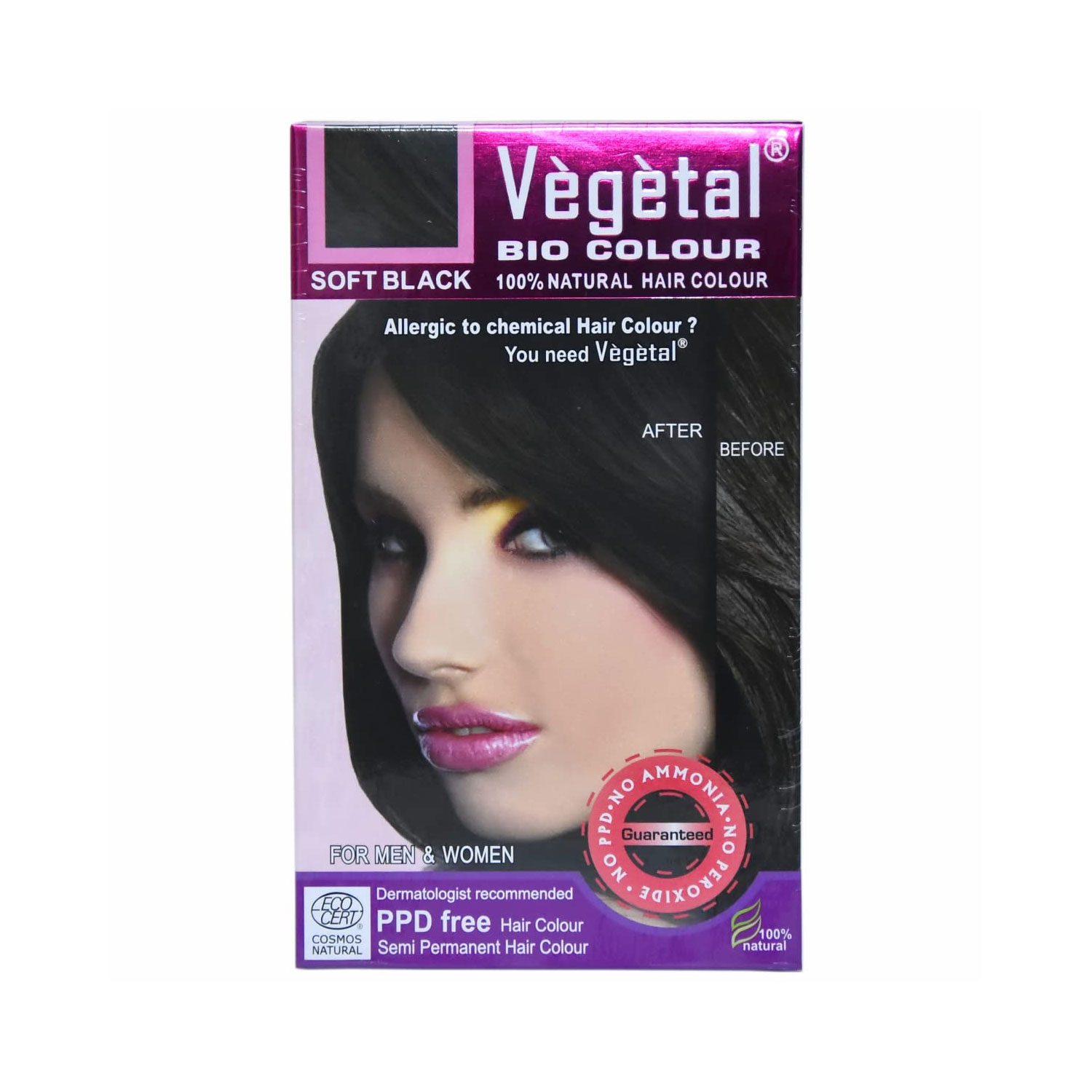 Vegetal Bio Colour Soft Black 50 g