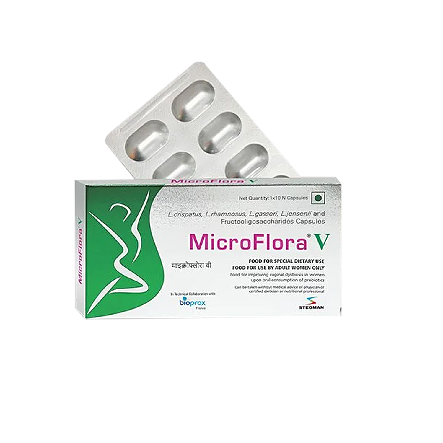 Microflora V Capsule - 10 Nos (Pack of 3)