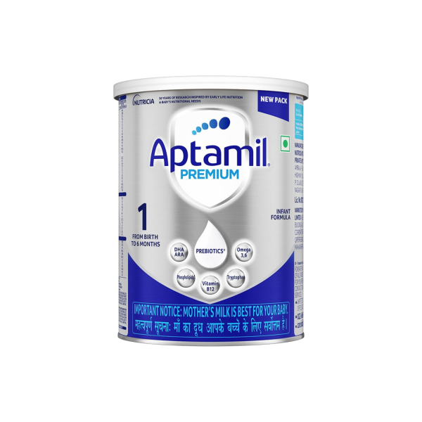 Aptamil Premium Stage 1 Infant Formula Powder Up to 6 Months – 400g Tin