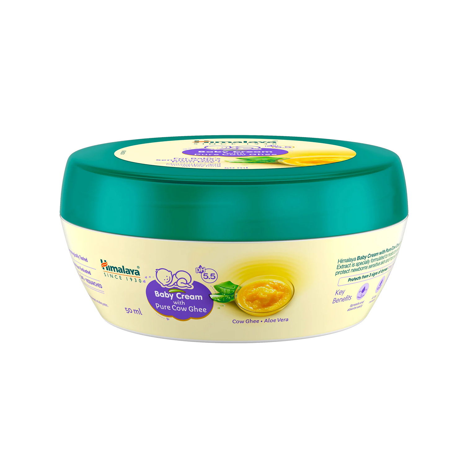 Himalaya Baby Cream with Pure Cow Ghee (50 ml)