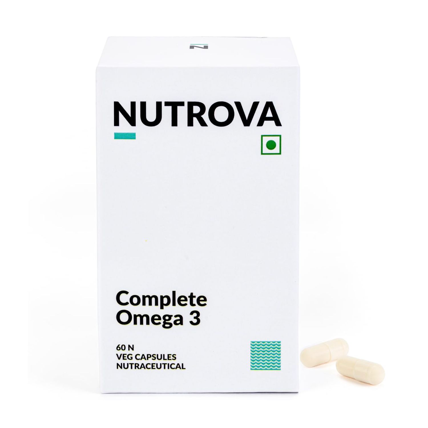 Nutrova Complete Omega 3 - 60 Vegan Capsules