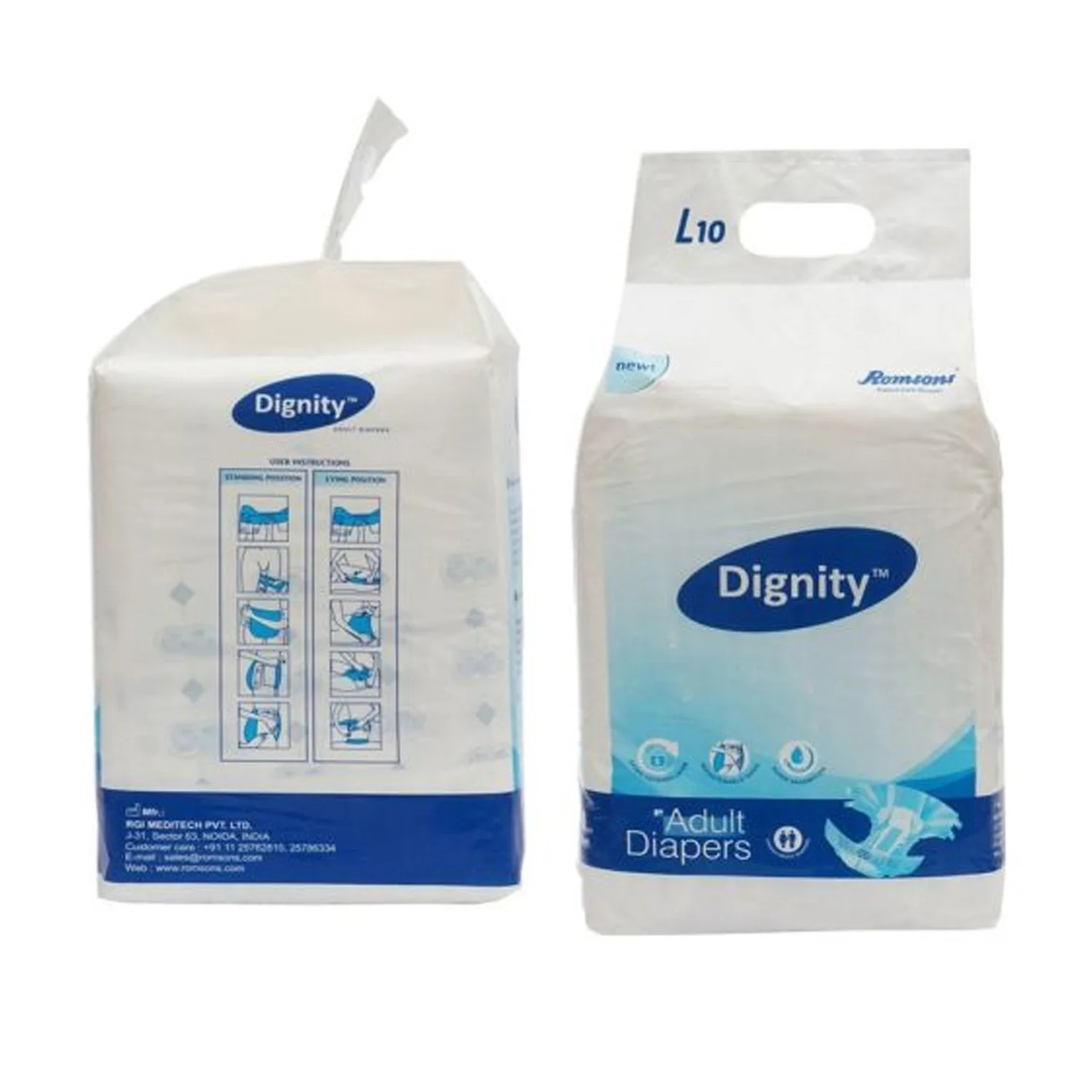 Romsons Dignity Diaper Large