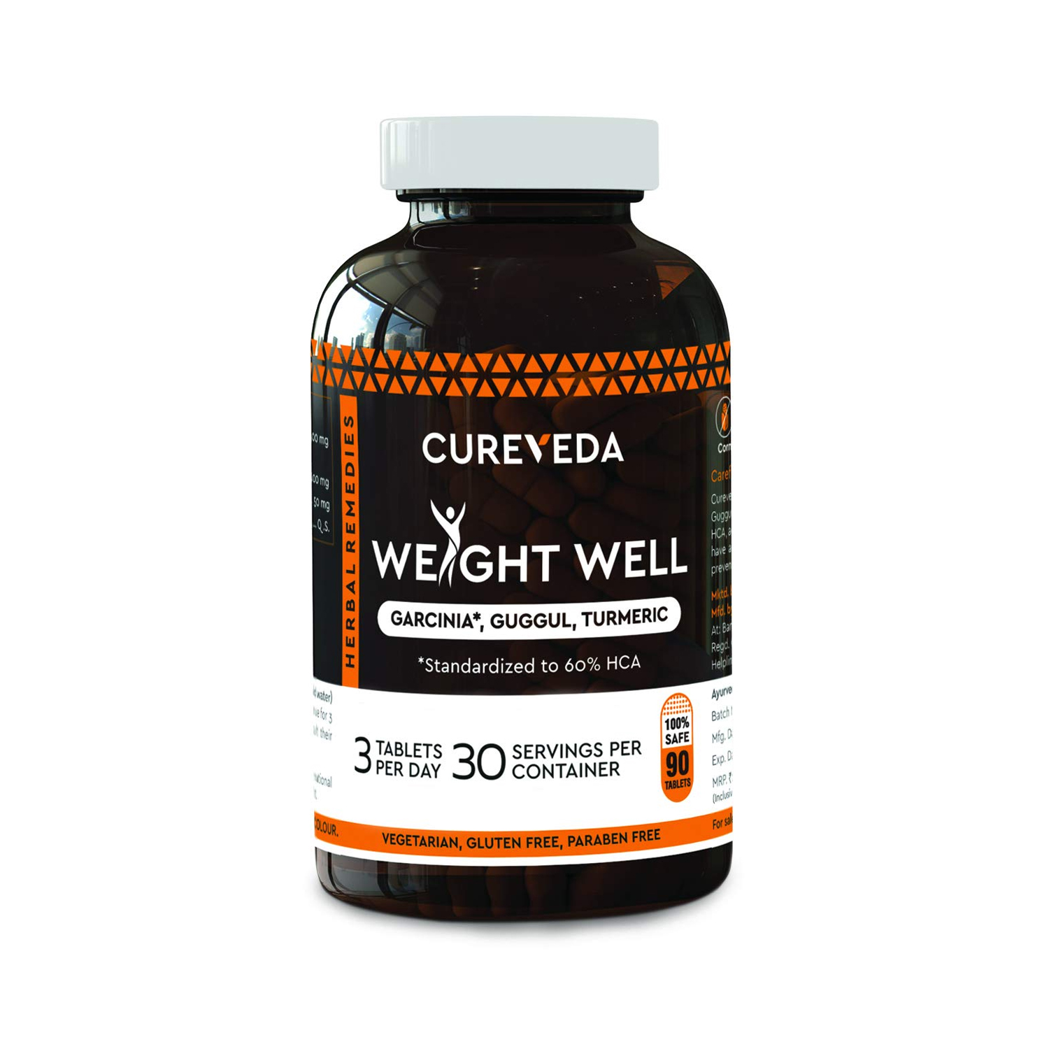 Cureveda Weight Well for Weight Management (90 Capsules)