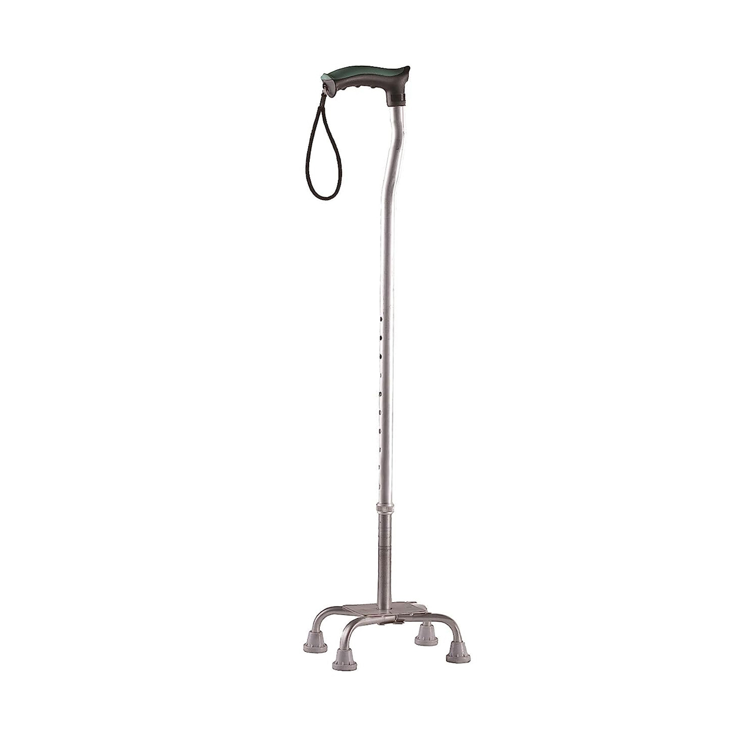 Tynor Walking Stick Quadripod Silver Universal Size 1 Unit (L-12)
