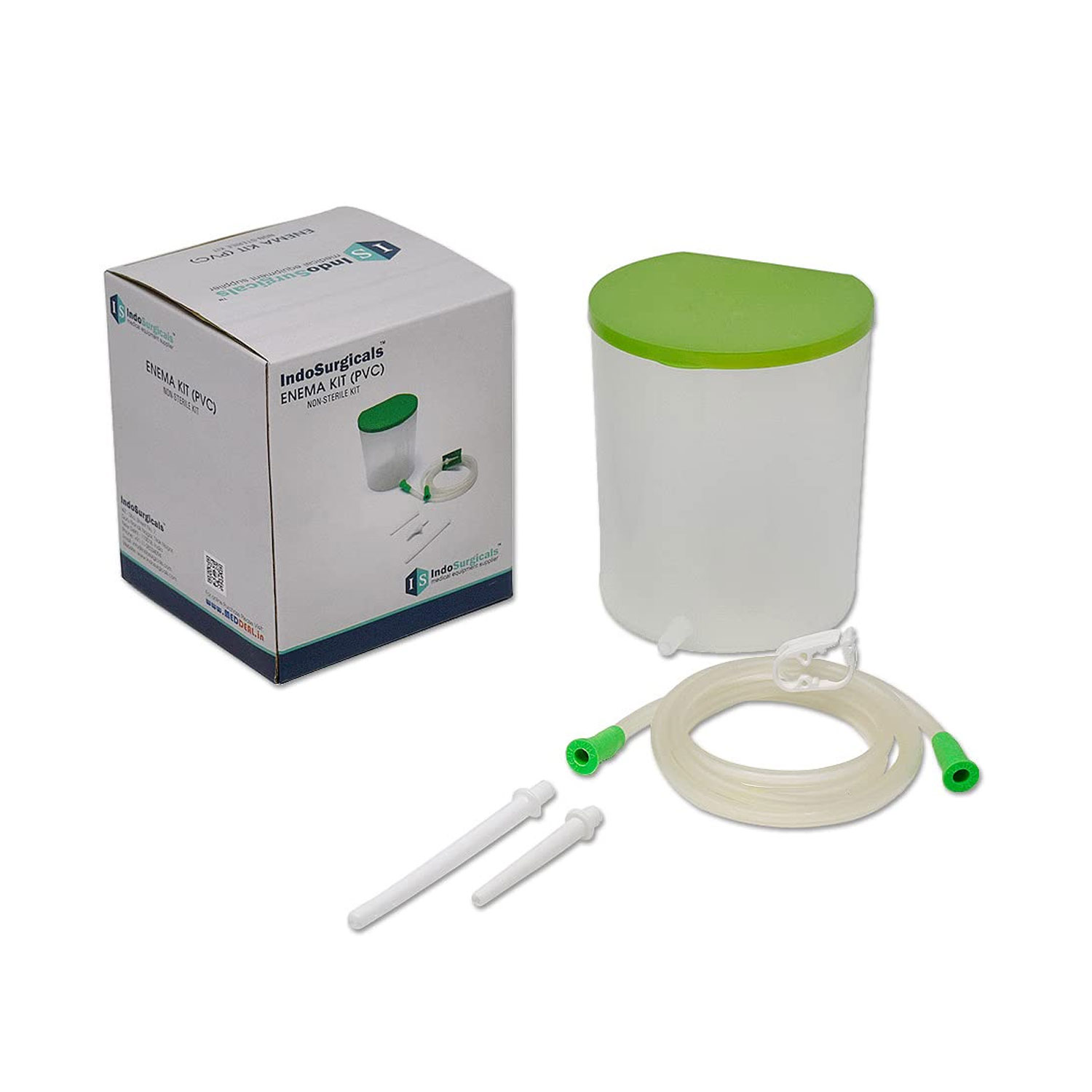 IndoSurgicals Enema Kit (PVC) 14001 - 1500ml