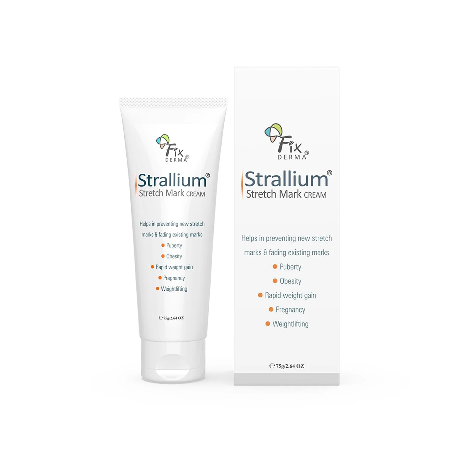 FixDERMA Strallium Stretch Mark Cream 75gm