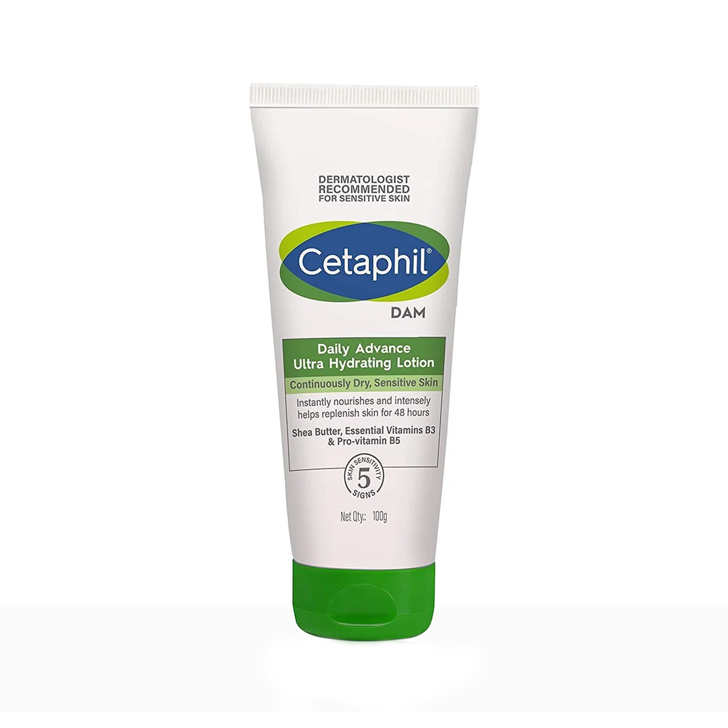 Cetaphil DAM Daily Advance Ultra Hydrating Lotion for Dry, Sensitive Skin 100g