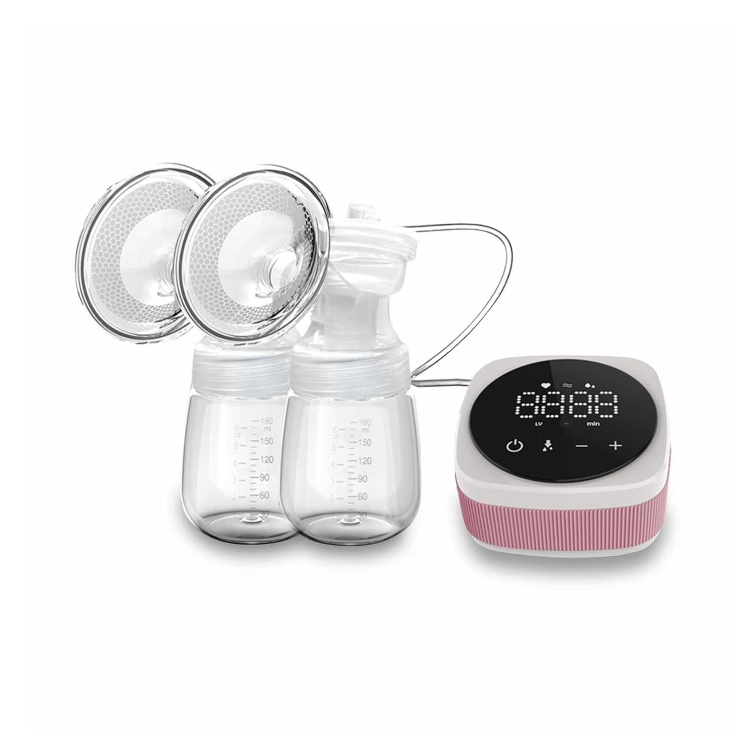 Accusure Double Electric Breast Pump Stimulation with Rechargeable Battery