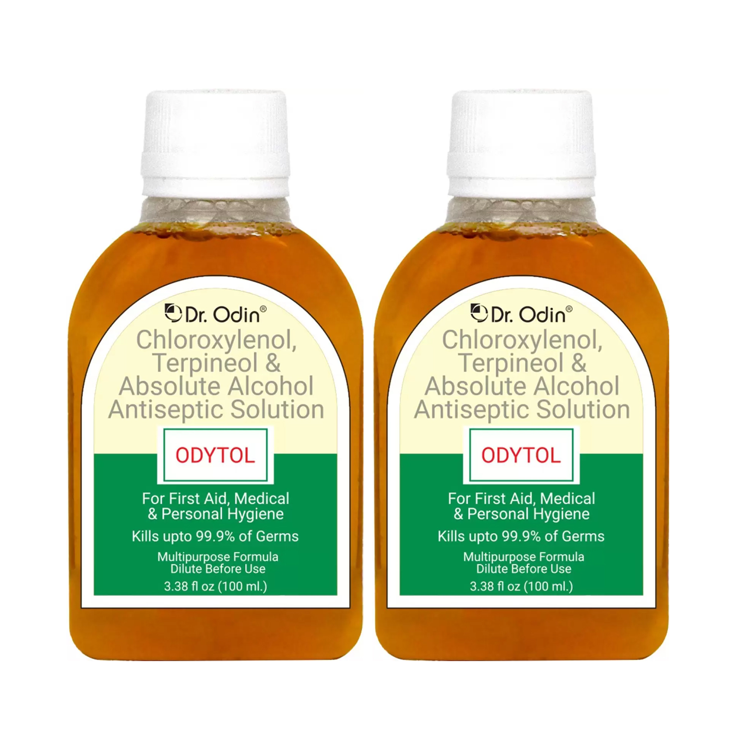 Dr.Odin Odytol Antiseptic Liquid - 100ml (Pack of 2)