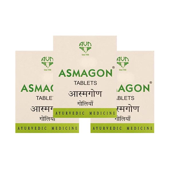 AVN Asmagon Tablets 1 Strip 10 Tablets - (Pack of 3)