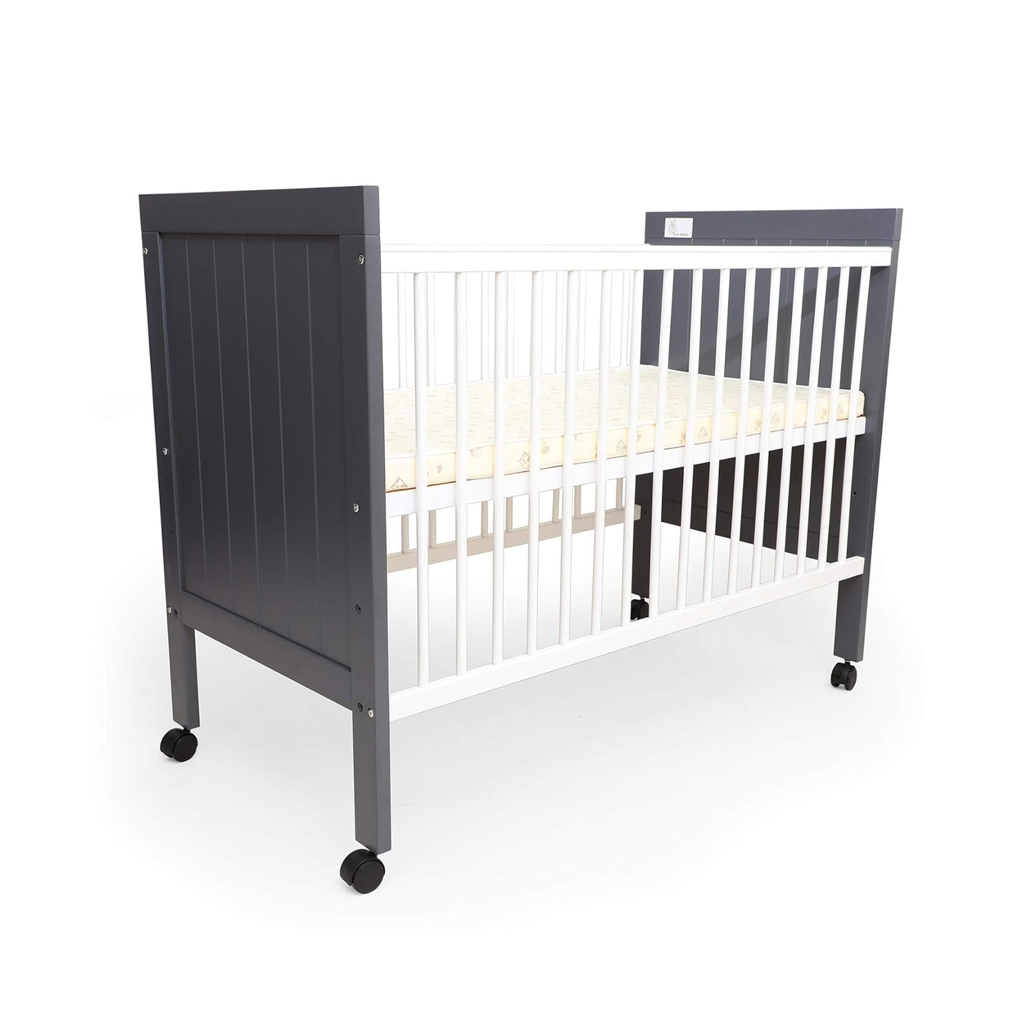 R for Rabbit Baby Den Wooden Crib