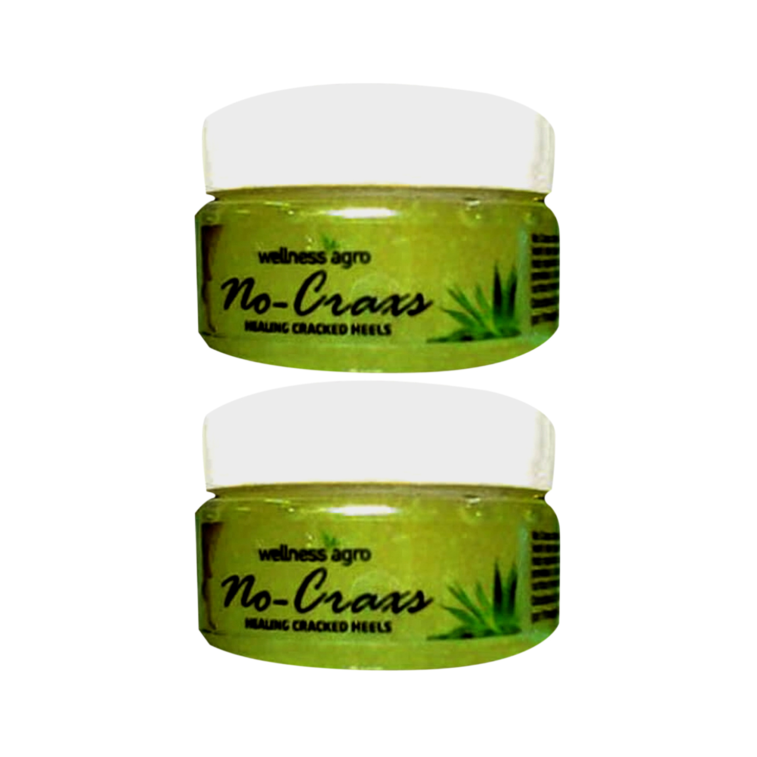 Wellness Agro Aloe Vera No-Crax Cream 60g - (Pack of 2)