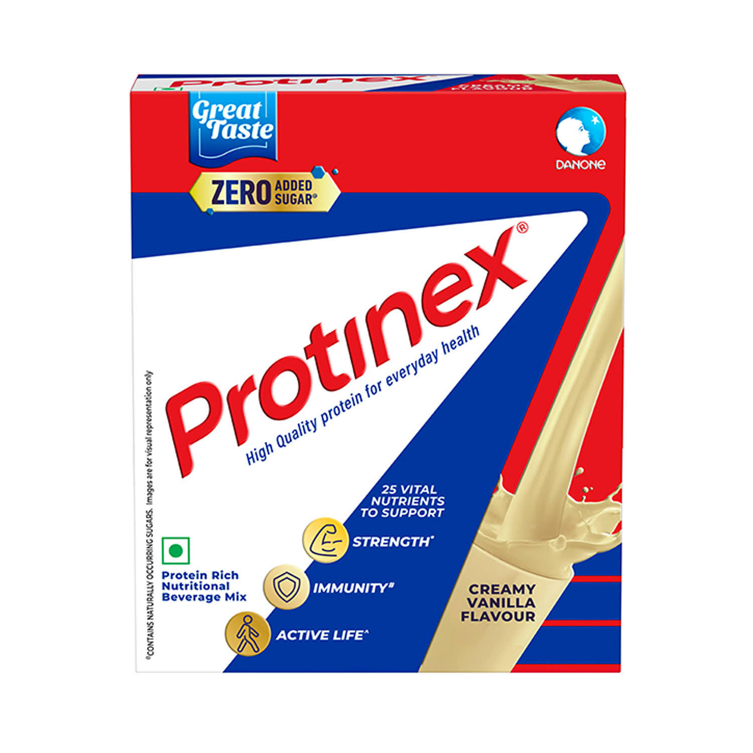 Protinex Health and Nutritional Protein Drink Creamy Vanilla - 250gm Refill