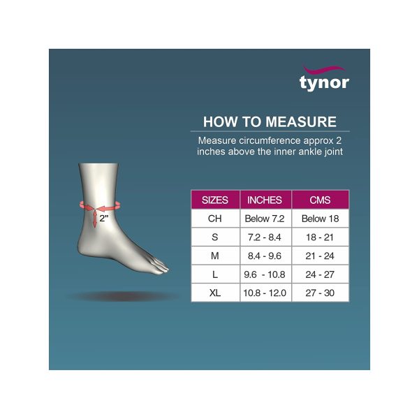 Tynor Ankle Brace XL D-02