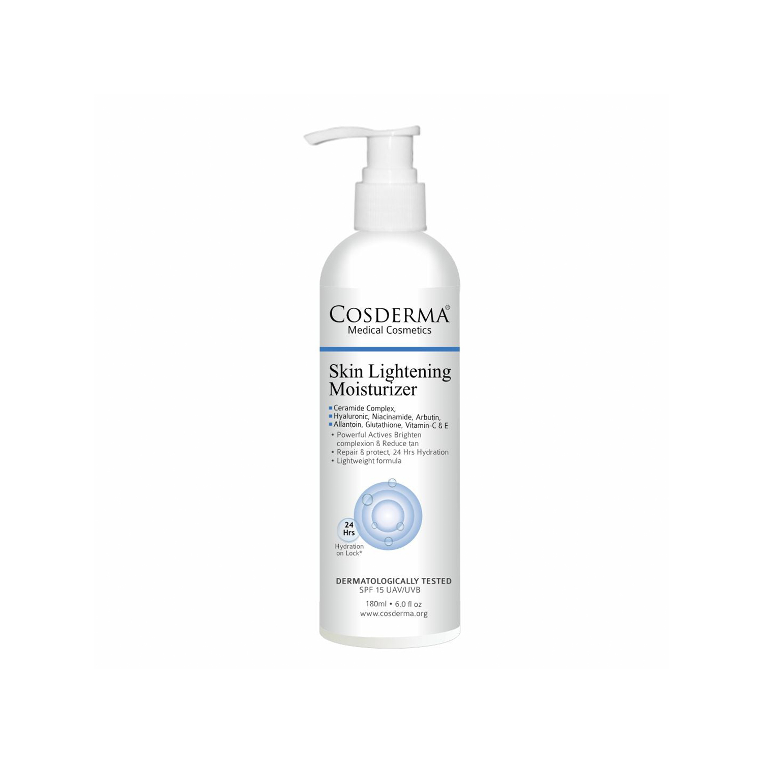 Cosderma Skin Lightening Moisturizer 180ml