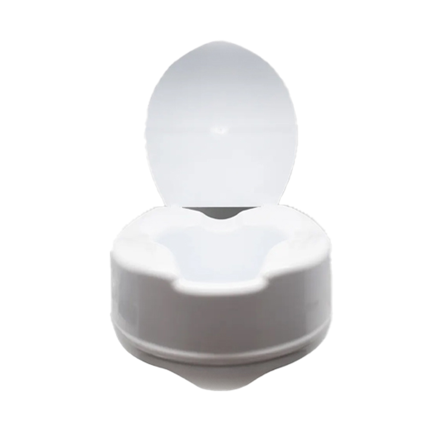 Healthshine Commode Seat Elevator with Lid (4 inches)