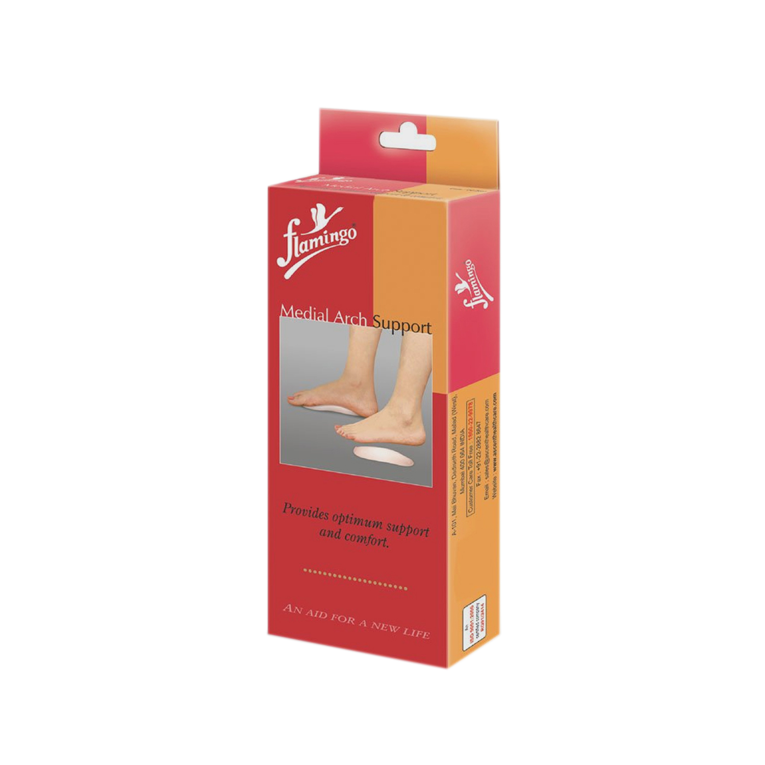 Flamingo Gel Medial Arch Support Large OC2196