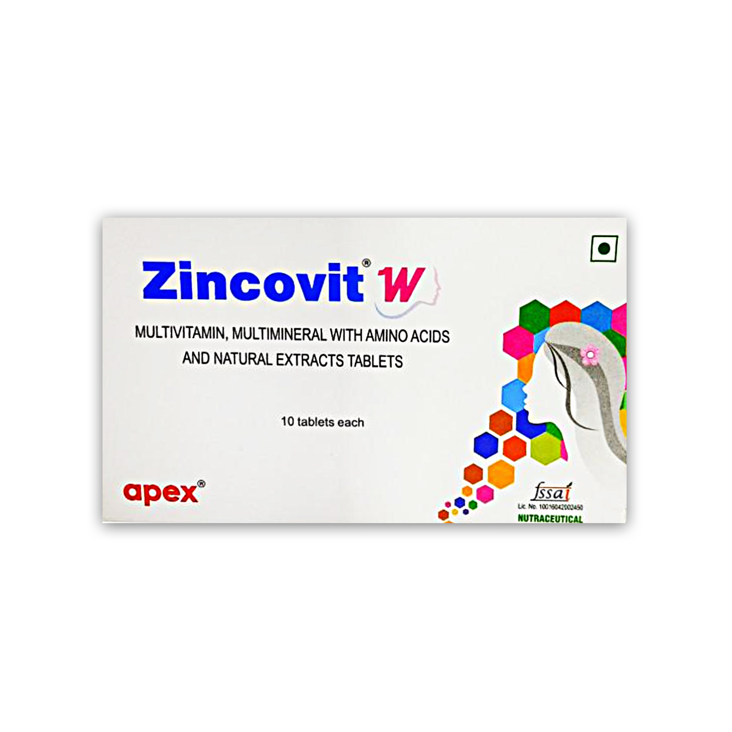 Zincovit W 10 Tablets - Multivitamin for Women (Pack of 3)