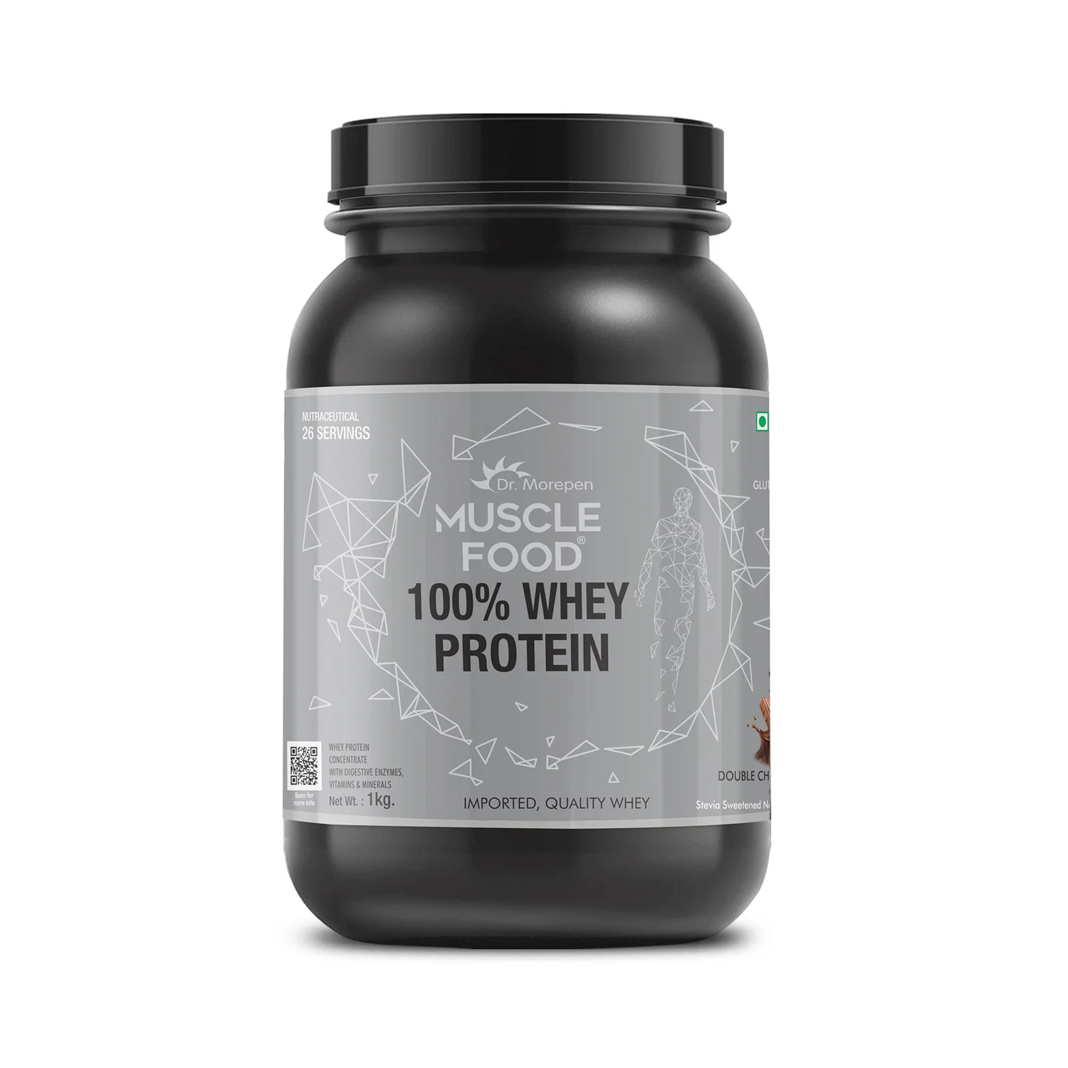 Dr Morepen Muscle Food 100% Whey Protein (1kg)