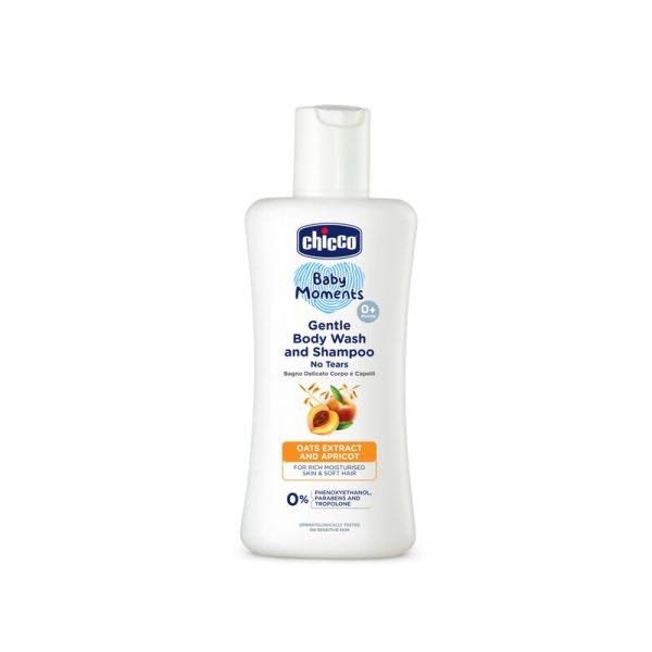 Chicco No Tears Gentle Body Wash and Shampoo 100 ml