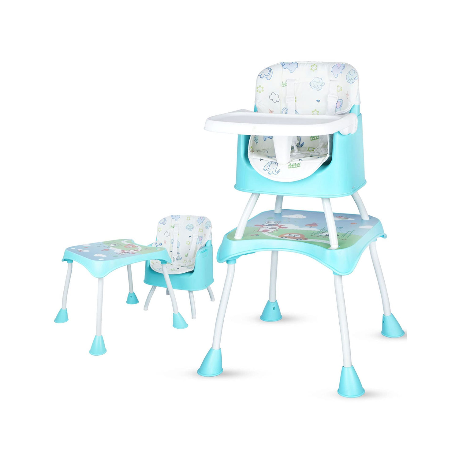 R for Rabbit 4 in 1 Cherry Berry Grand High Chair (Green)