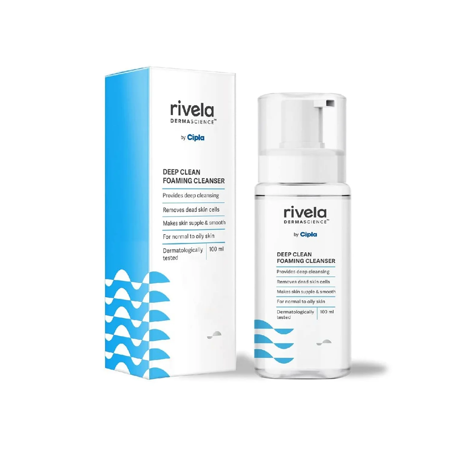 Rivela Deep Clean Foaming Facial Cleanser - 100ml