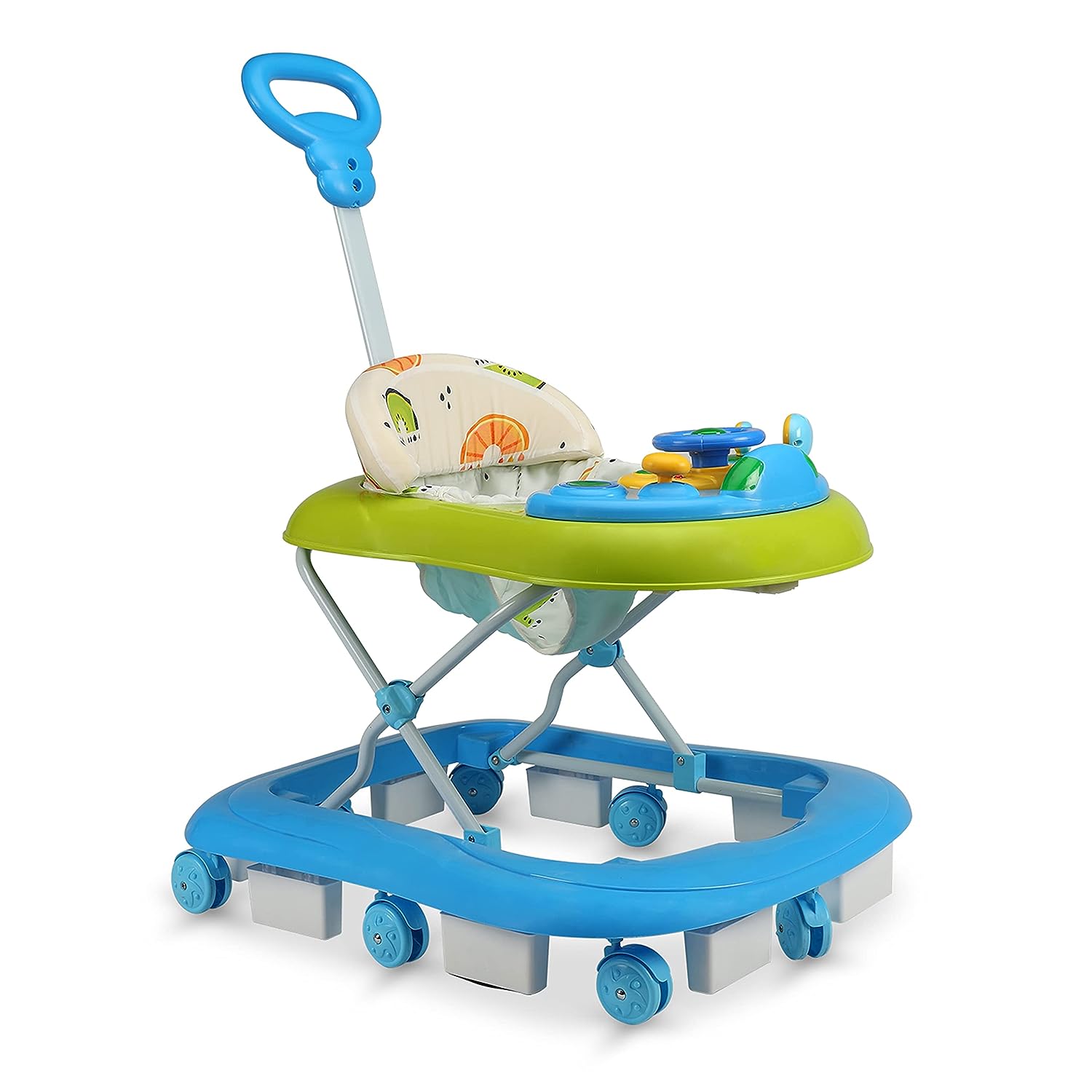 LuvLap Sunshine Baby Walker - Blue (M.No 18386)