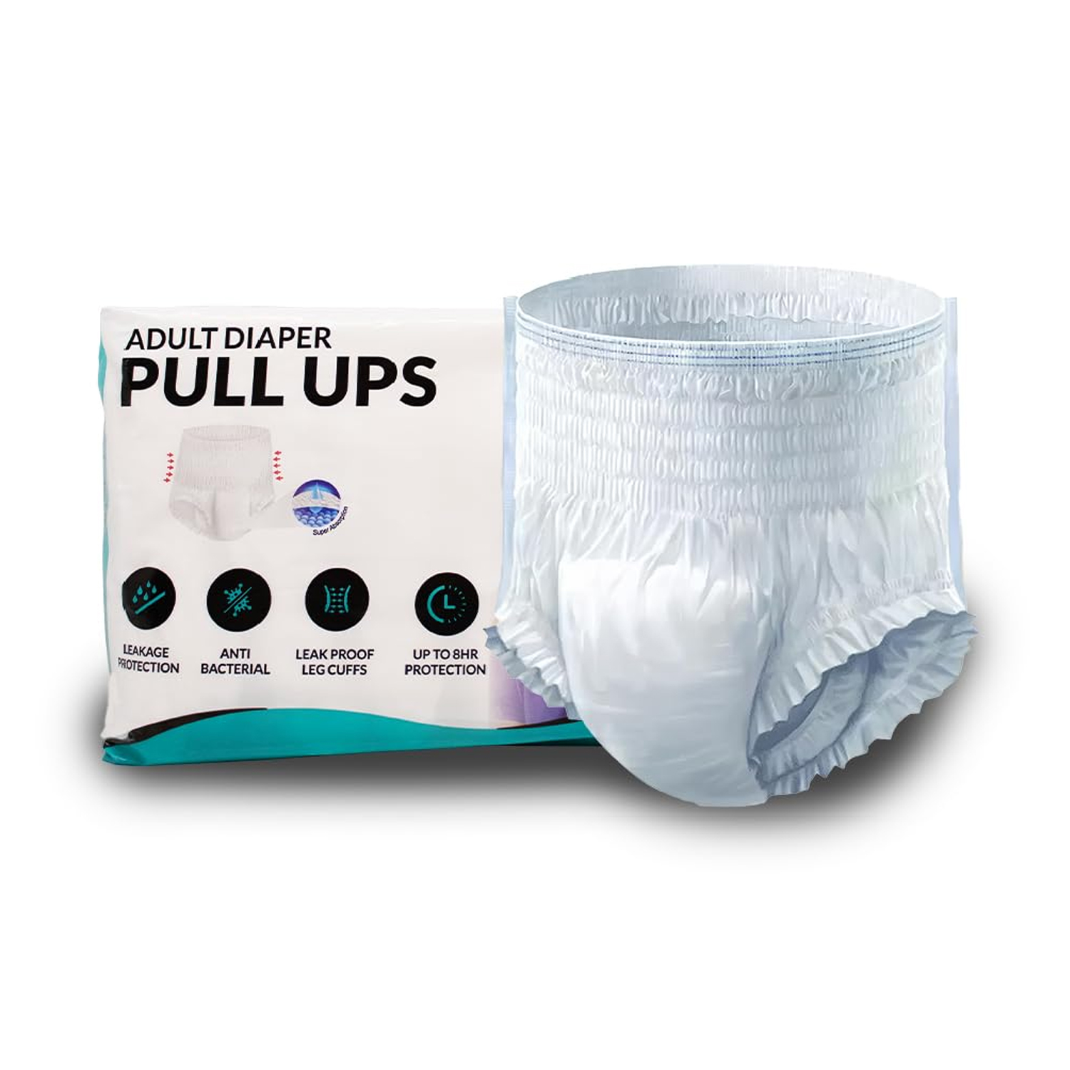 Healthshine Adult Pull Ups Diaper Medium (28 inches - 40 inches)
