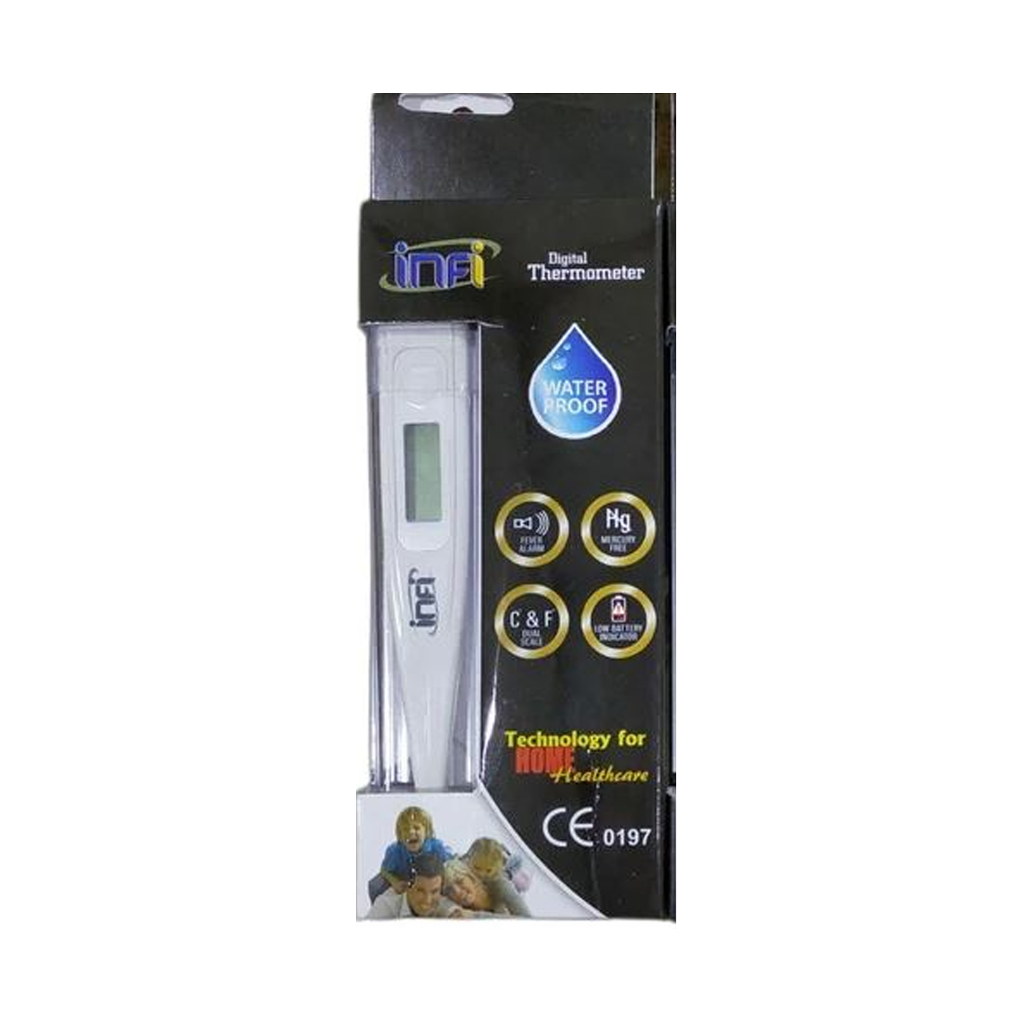 INFI Digital Thermometer (Waterproof)