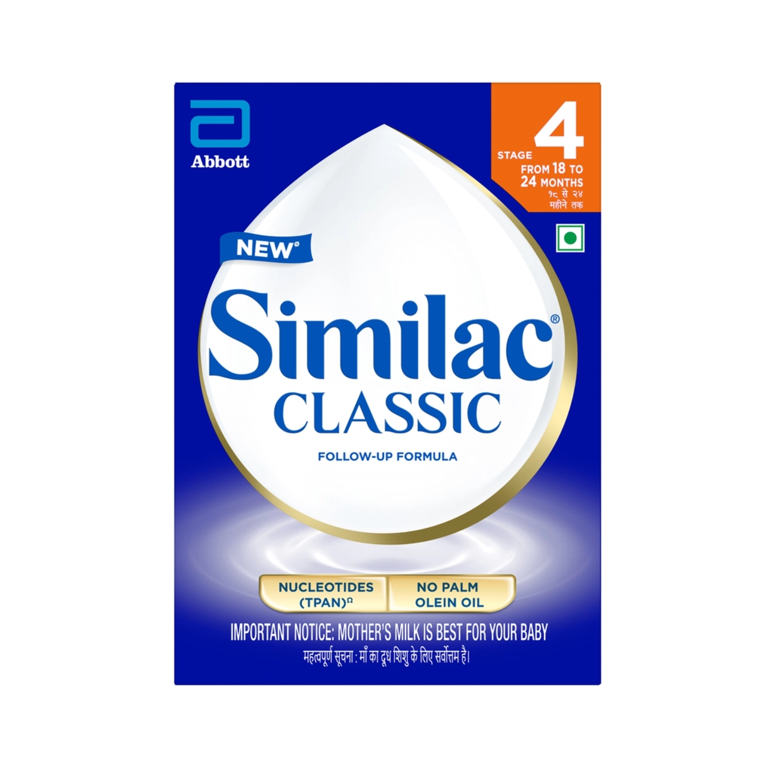 Similac Classic Infant Follow-Up Formula-Stage 4, 400g Refill (For babies between 18-24 Months)