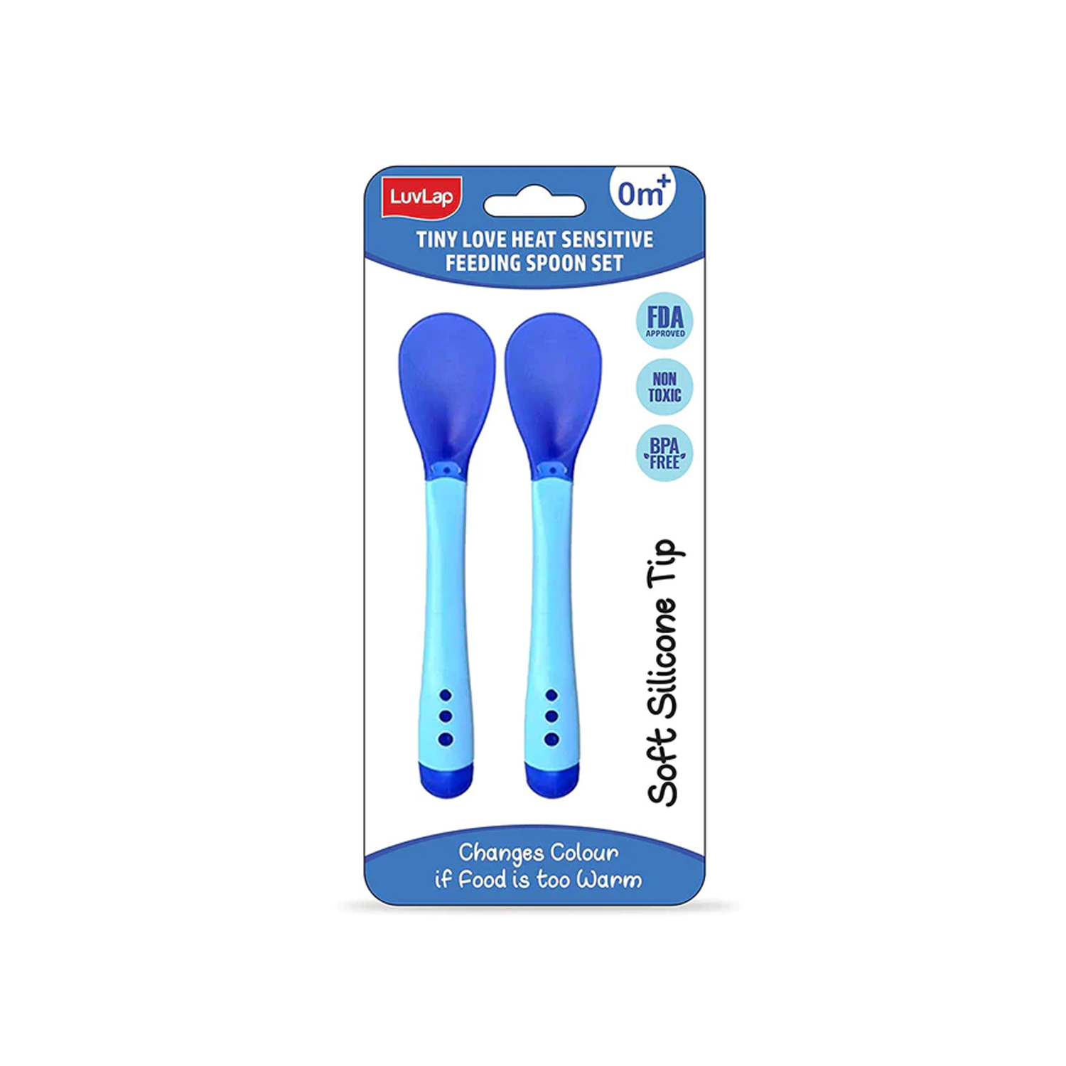 Luvlap Tiny Love Heat Sensitive Feeding Spoon Set (M.No 18928)