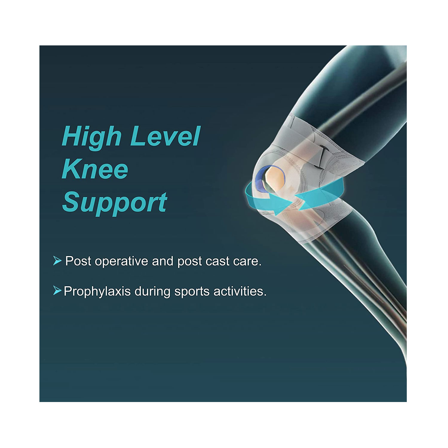 Tynor Knee Support Hinged Neoprene J-01 (XXXL)