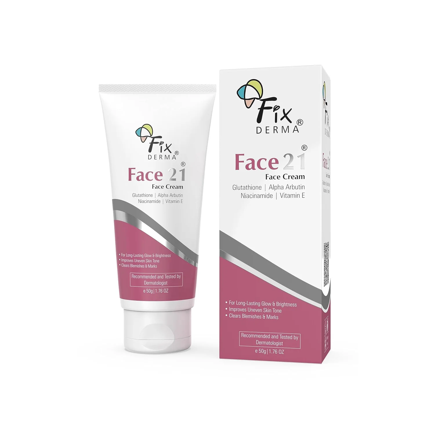 FixDERMA Face 21 Moisturizer Cream for Dry Skin 50gm